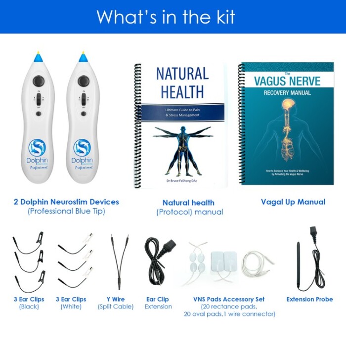 DOLPHIN PRO SCAR RELEASE + VAGUS NERVE STIM KIT - Image 3