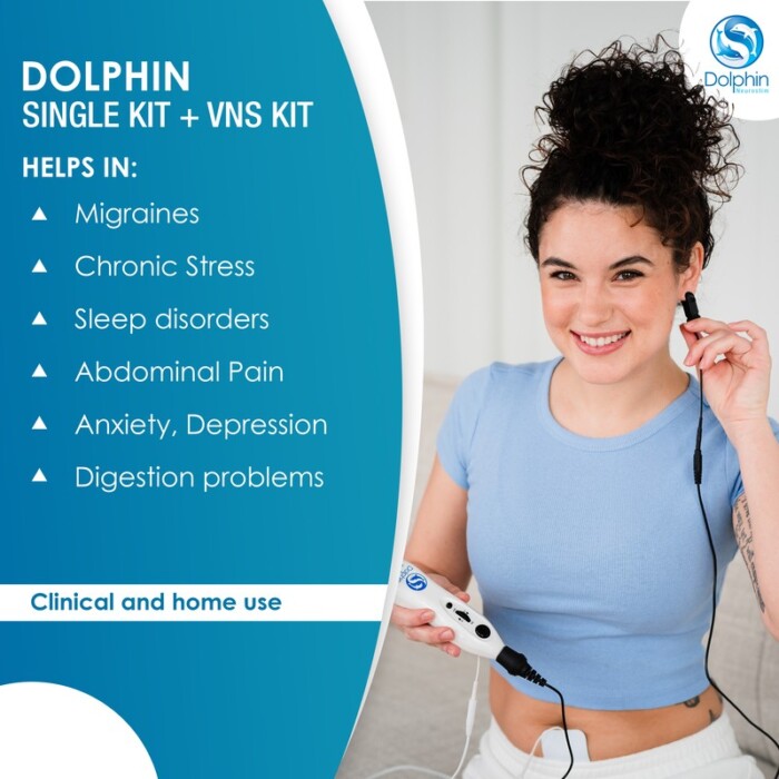 DOLPHIN PRO PAIN MANAGEMENT + VAGUS NERVE STIM KIT - Image 4